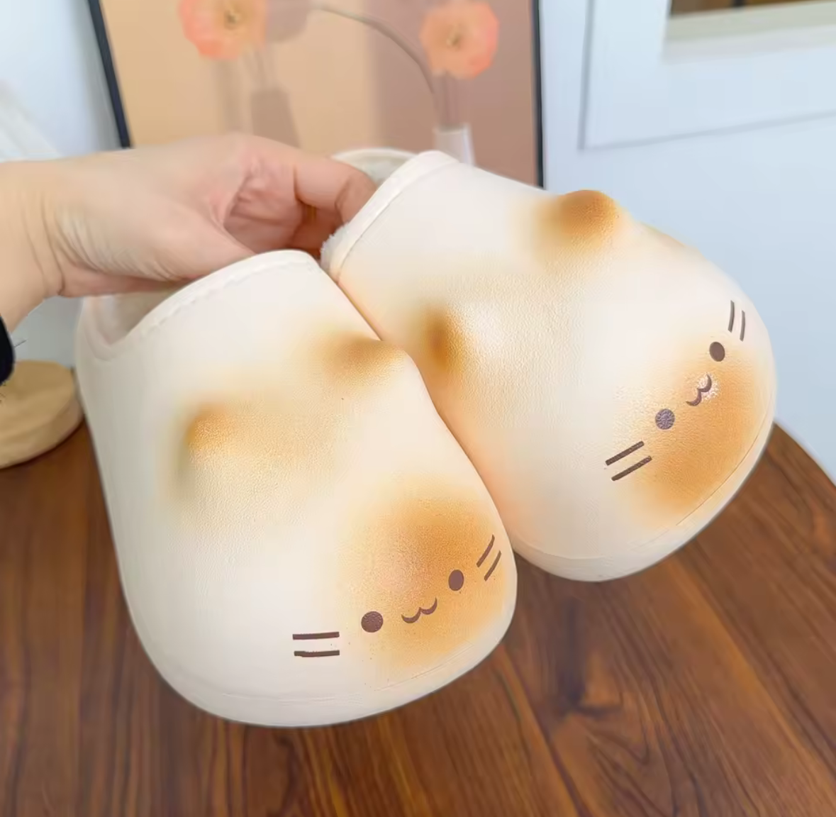 Pantuflas de Silicona Gatito con Huellitas – Pantuflas Cute y Virales