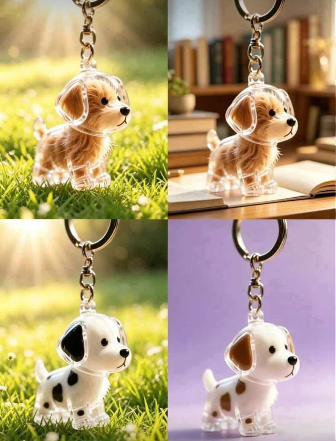 Llavero Perrito - Guarda Pelito de Tu Mascota
