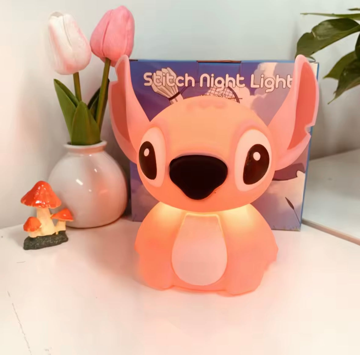 Lámpara STITCH -ANGEL táctil de silicona