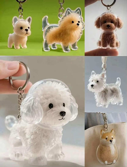 Llavero Perrito - Guarda Pelito de Tu Mascota