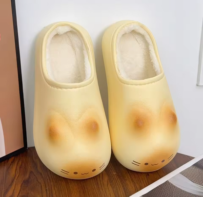 Pantuflas de Silicona Gatito con Huellitas – Pantuflas Cute y Virales