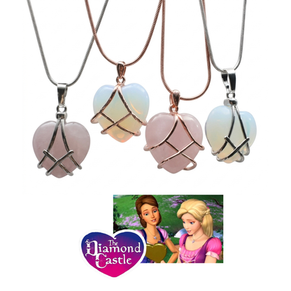 Collar en Conjunto “Siempre Juntas” - Barbie: El Castillo de Diamantes
