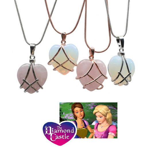 Collar en Conjunto “Siempre Juntas” - Barbie: El Castillo de Diamantes