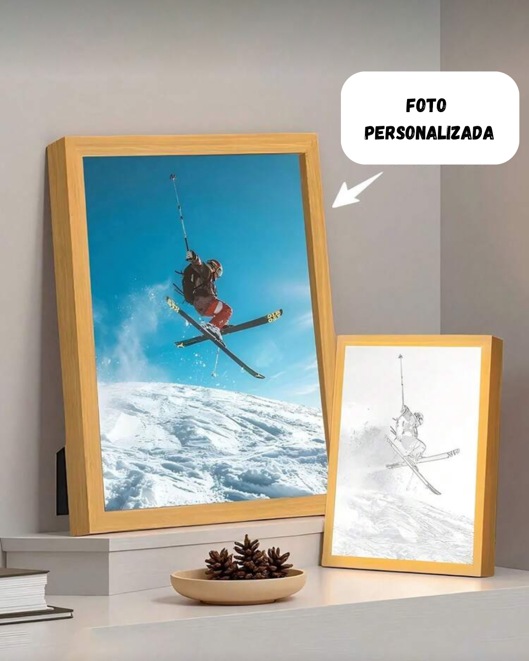 Cuadro led con imagen personalizada