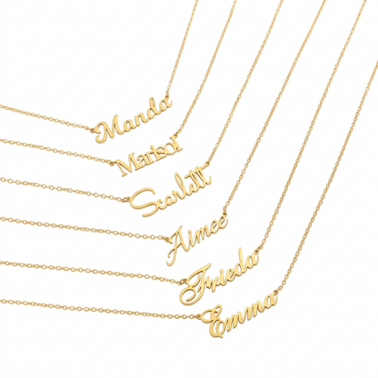 Collar "NAME" - Collar con nombre personalizado