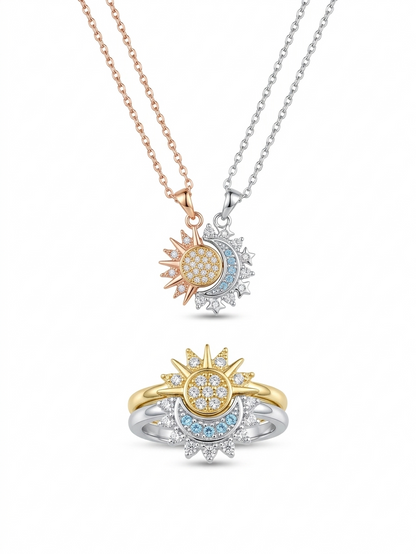Set Sol & Luna - Set anillos y pulseras SOL Y LUNA