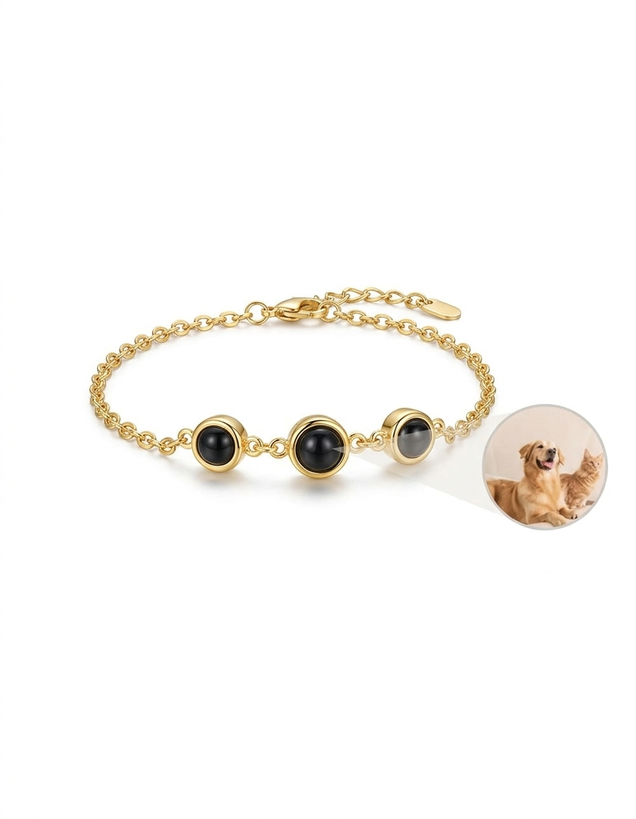 Pulsera Proyección Personalizada - Pulsera personalizada con proyección de fotos