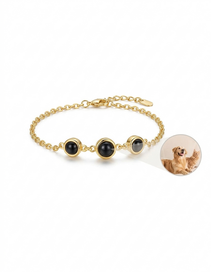 Pulsera Proyección Personalizada - Pulsera personalizada con proyección de fotos