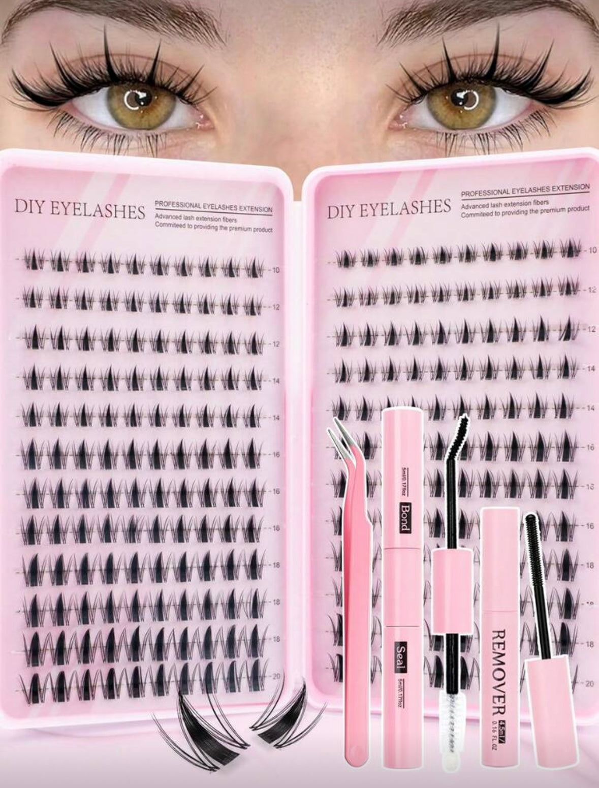Kit Extensiones de pestañas