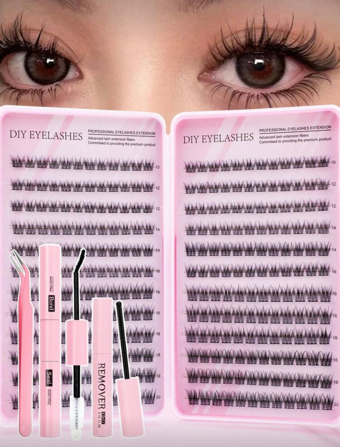Kit Extensiones de pestañas