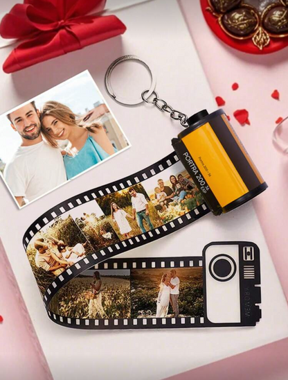 Llavero rollo fotográfico personalizado