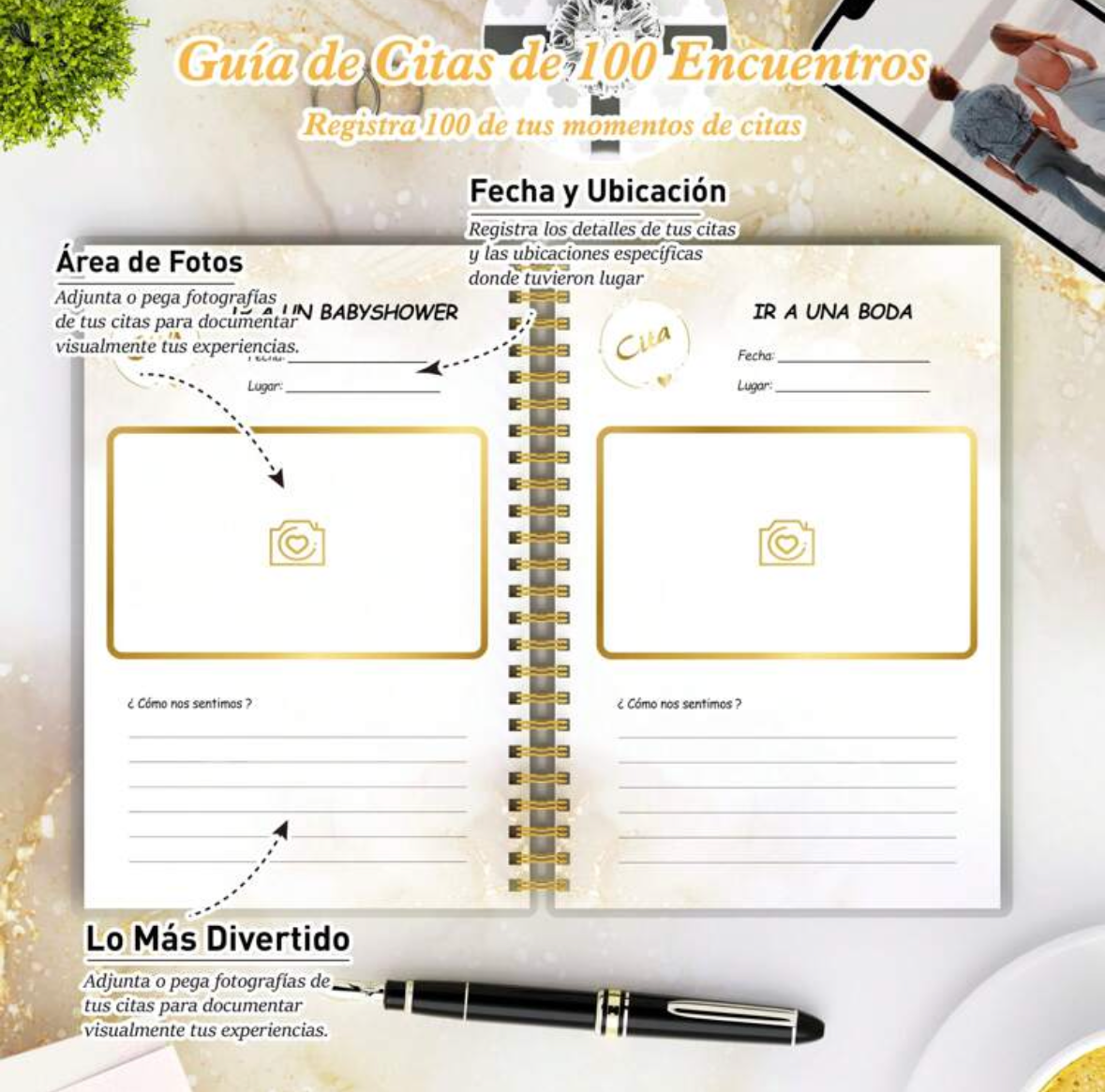 Álbum "100 citas juntos"