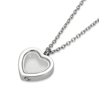 Collar para recuerdo en forma de corazón