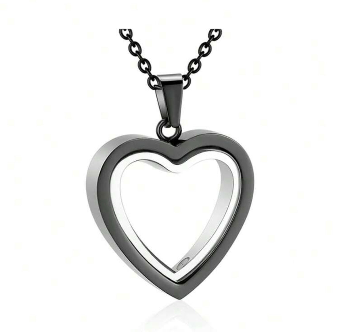 Collar para recuerdo en forma de corazón