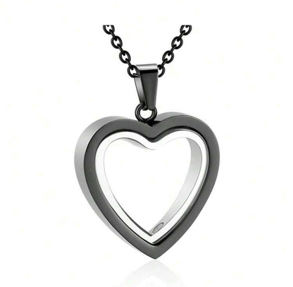 Collar para recuerdo en forma de corazón