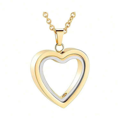 Collar para recuerdo en forma de corazón