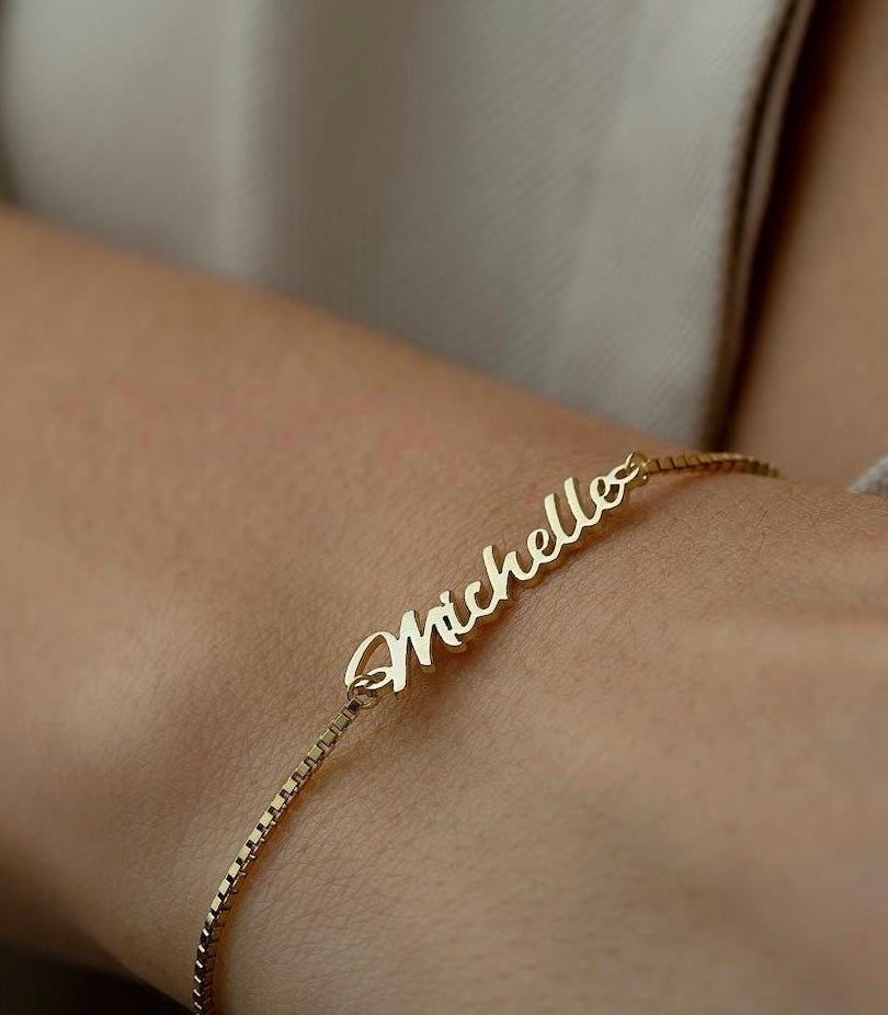 Pulsera "NAME" personalizada