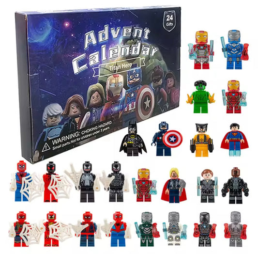 Calendario de adviento MARVEL - Figuritas