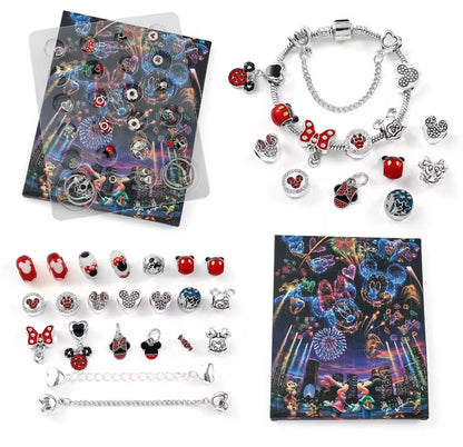 Calendario de adviento DISNEY - CHARMS Y PULSERA estilo pandora