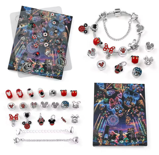 Calendario de adviento DISNEY - CHARMS Y PULSERA estilo pandora