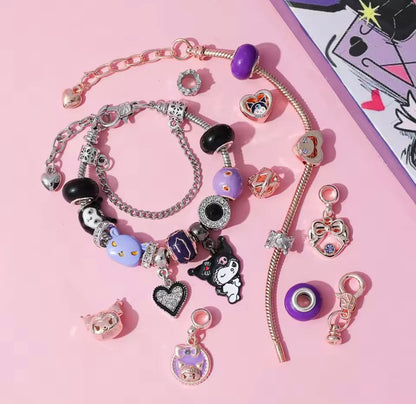 Calendario de adviento KUROMI - CHARMS Y PULSERA estilo pandora