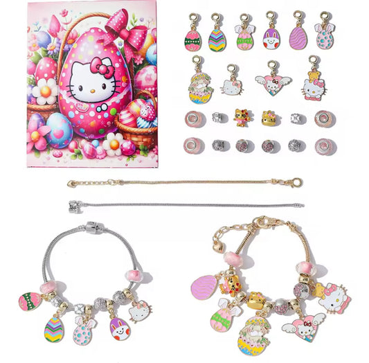 Calendario de adviento HELLO KITTY - CHARMS Y PULSERA estilo pandora