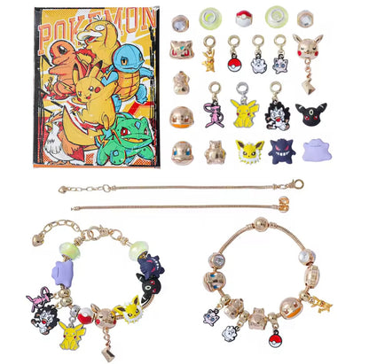 Calendario de adviento POKEMON - CHARMS Y PULSERA estilo pandora