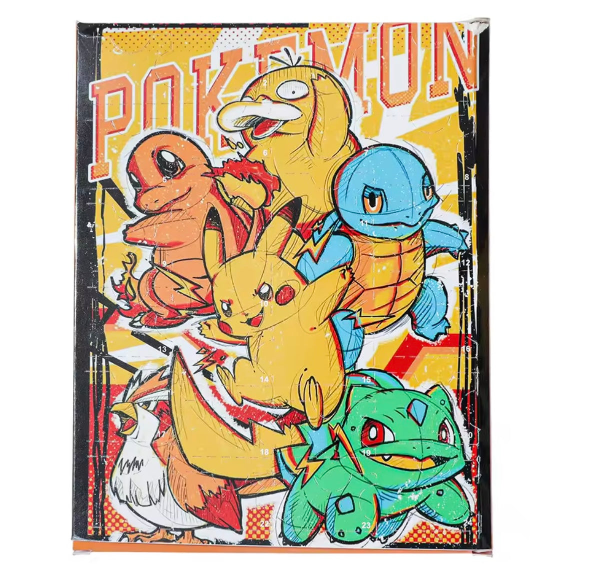 Calendario de adviento POKEMON - CHARMS Y PULSERA estilo pandora