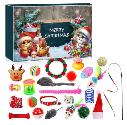 Calendario de adviento para GATITOS - JUGUETES Y ACCESORIOS