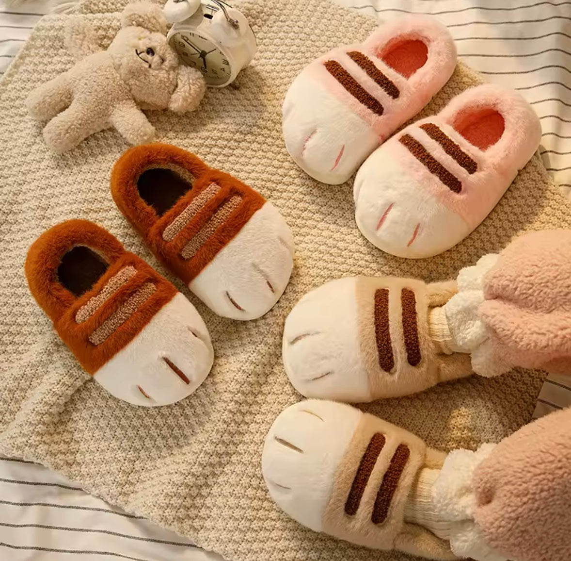 Pantuflas PATITAS DE GATO