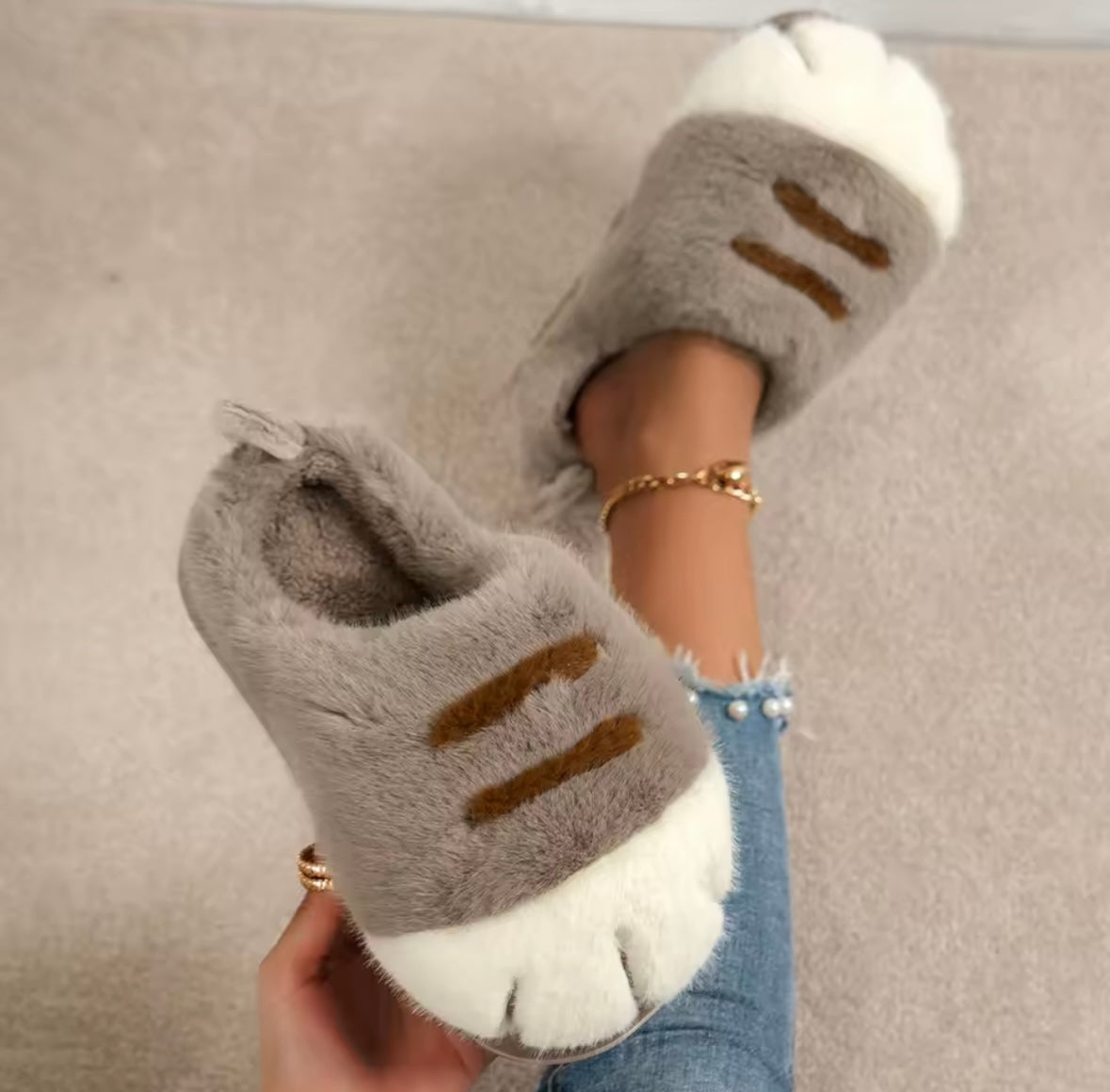 Pantuflas PATITAS DE GATO