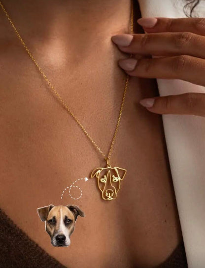 Collar personalizado Silueta Mascota