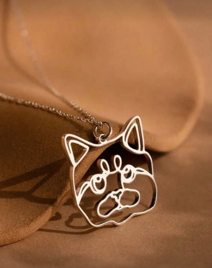 Collar personalizado Silueta Mascota