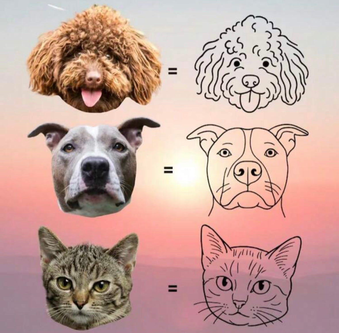 Collar personalizado Silueta Mascota