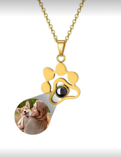 Collar Patita con proyección de foto