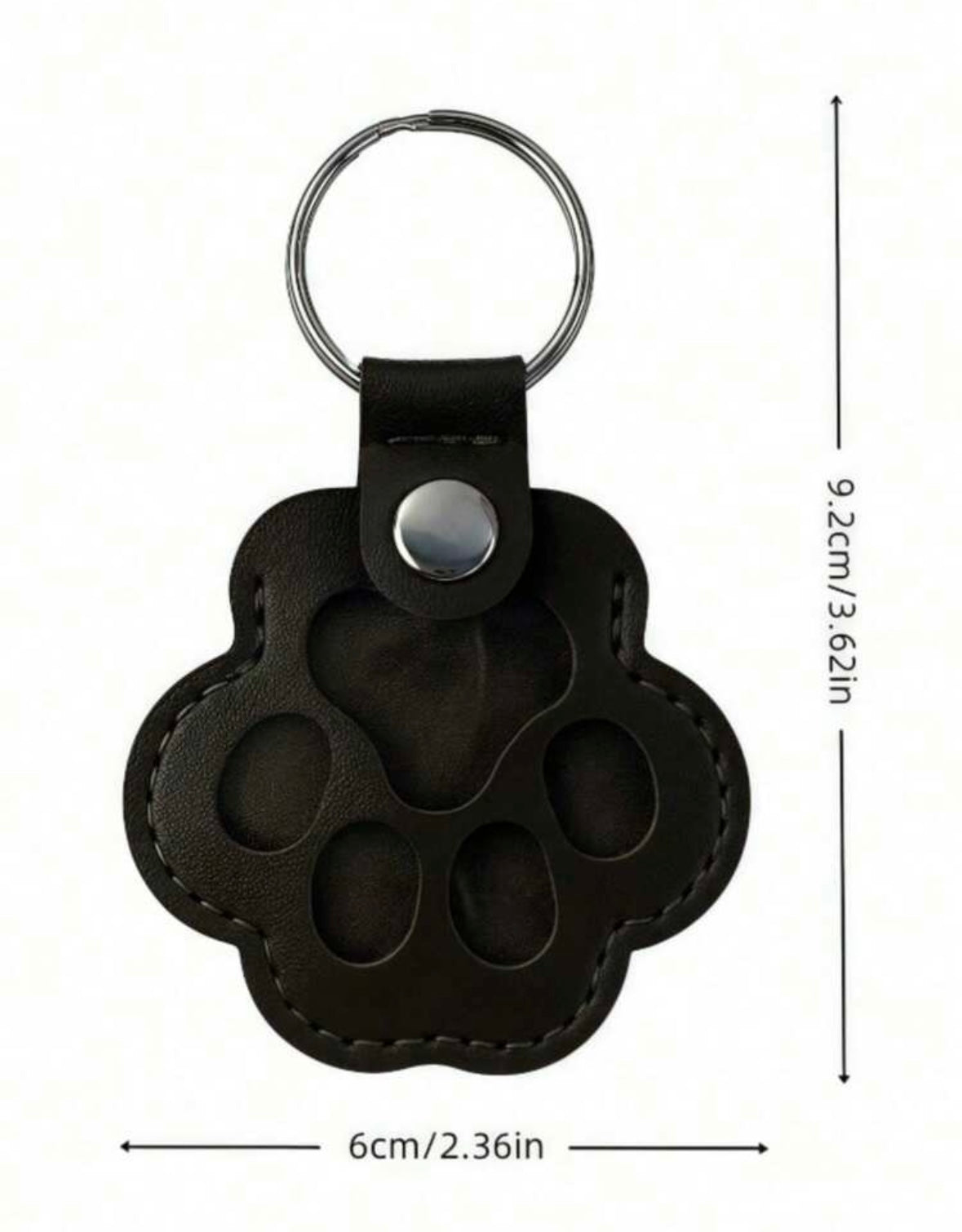 Llavero Patita para Guardar Pelito de Mascota | Recuerdo Personalizado