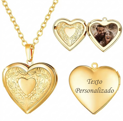 Collar RELICARIO - Imagen y texto personalizado