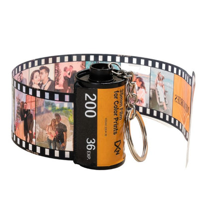 Rollo de Recuerdos - Llavero rollo fotográfico personalizado