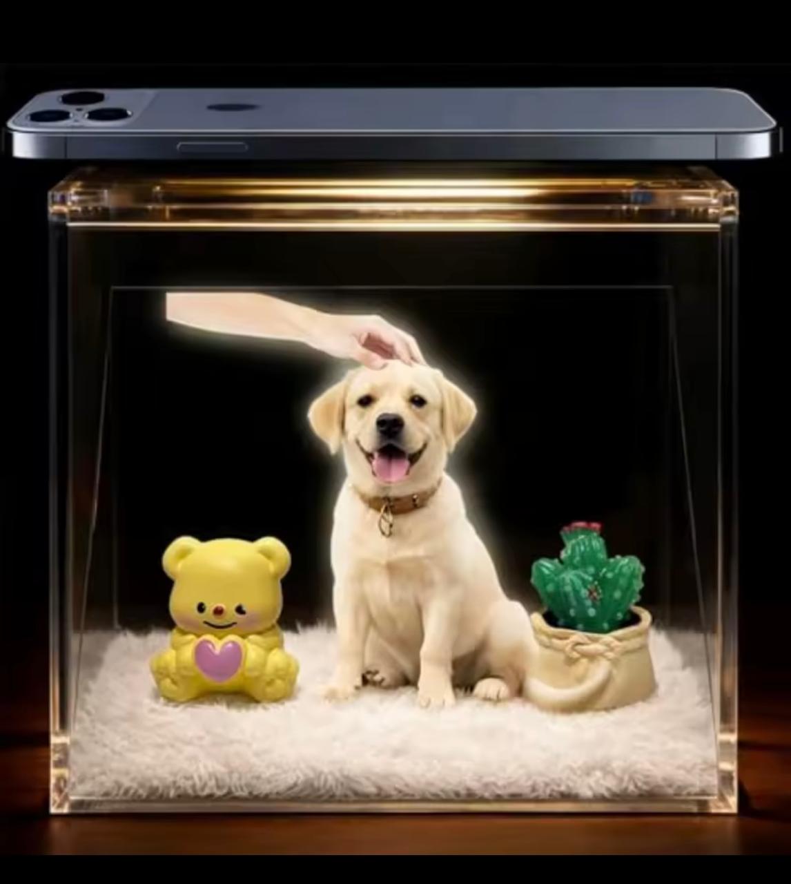 Caja de Proyección Holográfica Personalizada